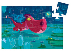 Djeco Silhouette Puzzle - Edmond the Dragon