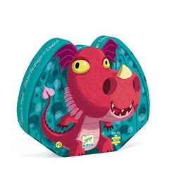 Djeco Silhouette Puzzle - Edmond the Dragon