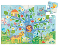 Djeco Silhouette Puzzle - Hello Owl