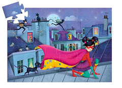 Djeco Silhouette Puzzle - Superstar
