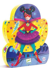 Djeco Silhouette Puzzle - Superstar