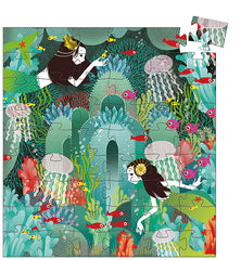 Djeco Silhouette Puzzle - Aquatic Paradise