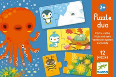 Djeco Puzzle Duo - Hide & Seek