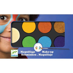 Djeco - Natural 6 Colours Face Paint