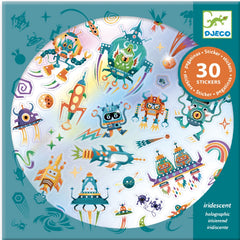 Djeco Textured Stickers - Intergalactic