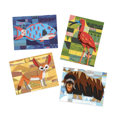 Djeco Relief Collage Into the Wild