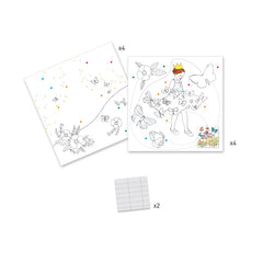 Djeco Colouring Surprises 3D - Lady Butterfly