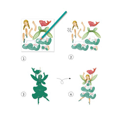 Djeco Paper Puppets Fairies