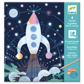 Djeco Scratch Cards - Cosmic