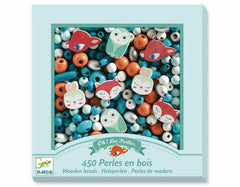 Djeco Wooden Beads Little Animals