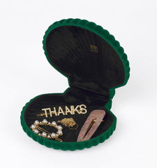DOIY Venus Green Shell Jewellery Box