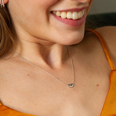 Matthew Calvin Disc Necklace - Streling Silver