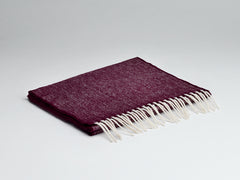 McNutt Of Donegal Herringbone Lambswool Scarf - Various Colours