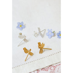 Amanda Coleman Gold Dragonfly Studs