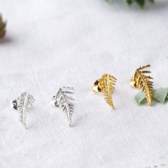 Amanda Coleman Silver Fern Studs