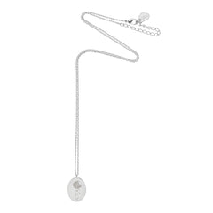 Estella Bartlett Make A Wish Dandelion Silver Necklace