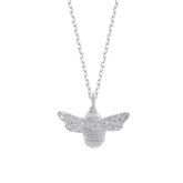 Estella Bartlett Bee Necklace Silver Plated
