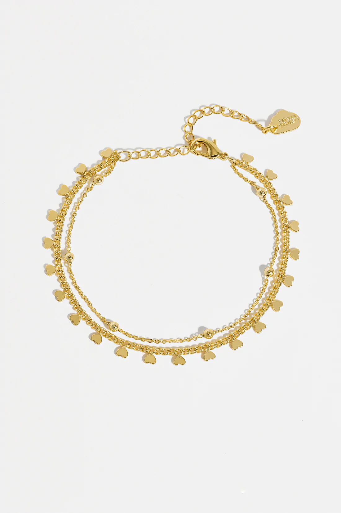 Estella Bartlett | Gold Plated Double Layer Rope Bracelet