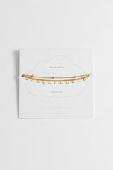 Estella Bartlett Heart and Bead Chain Double Bracelet