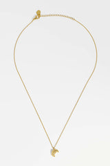 Estella Bartlett Croissant Necklace - Gold Plated