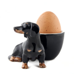 Quail Ceramics Dachshund Egg Cup