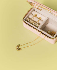 Estella Bartlett Tiny Jewellery Box Blush - 'Precious Things'