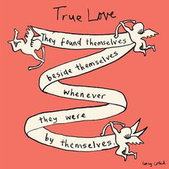 Poet and Painter True Love Banner Card