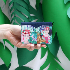 House of Disaster Frida Kahlo Tropical Card Holder