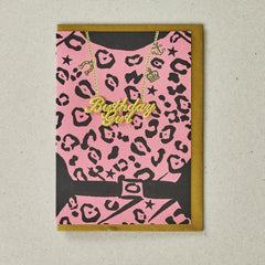 Petra Boase - Birthday Girl Pink Leopard Print