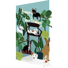 Roger La Borde Lasercut Dogs
