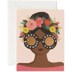 Rifle Paper Flower Crown Birthday Girl