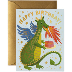 Rifle Paper Birthday Dragon Cards