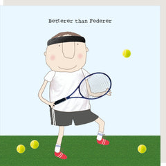 Rosie Made A Thing - Federer Card