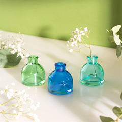 Sass & Belle Cool Toned Mini Bud Vases - Set of 3