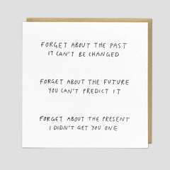 Redback Forget Card