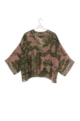 One Hundred Stars Giant Willow Green Kimono