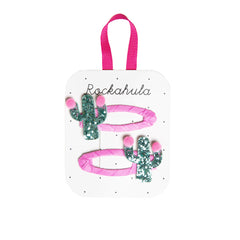 Rockahula Kids Pom Pom Cactus Glitter Clips