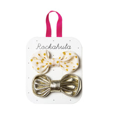 Rockahula Kids Spotty Bow Clips