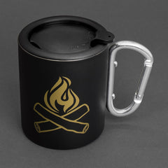 Happy Camper Mug - Black