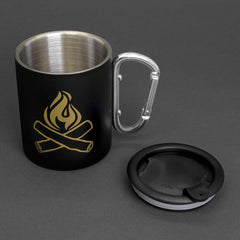 Happy Camper Mug - Black
