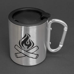 Happy Camper Mug - Silver