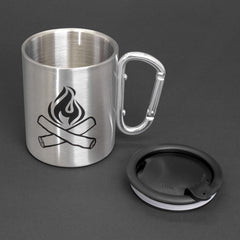 Happy Camper Mug - Silver