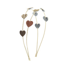 Heart Double Alice Band - Mimi & Lula