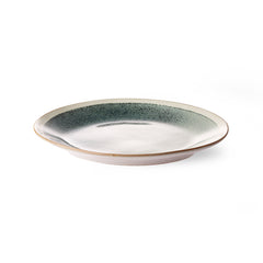 HKliving 70's Ceramic Side Plates Mist - Set of 2