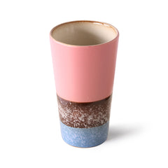 HKliving 70's Ceramics Latte Mug - Reef