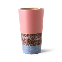 HKliving 70's Ceramics Latte Mug - Reef