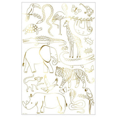 Meri Meri Jungle Colouring Poster