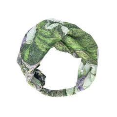 One Hundred Stars Hydrangea Lime Green Headband