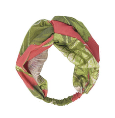 One Hundred Stars Passion Flower Scarlet Red Headband