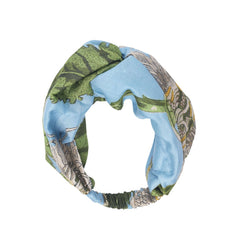One Hundred Stars Passion Flower Sky Pale Headband